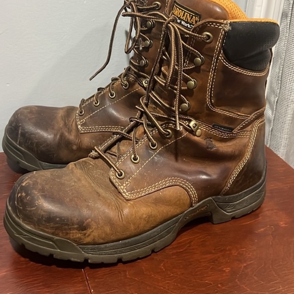 Carolina 🟤 Bruno Hi Men’s Waterproof Work Boots : built for Work size M 14 - Picture 3 of 10